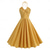 cheap Dresses-1950s Retro Vintage Rockabilly Midi Dress Flare Dress Sleeveless Fit and Flare Solid Color Fit &amp; Flare Halter Neck Fancy Dress Women's Music Festival Revival Tea Party Adults' Dress