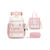 cheap Kids &amp; Teen Backpacks-Teen Girls Large Capacity School Backpack with Multi Pockets, Lightweight Waterproof Bookbag for Middle &amp; High School Students, Korean Style Aesthetic Campus Backpack