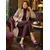 cheap Mary Jane Pumps-Women's Purple Patent Faux Leather Mary Jane Heels - Square Toe Double Strap Low Block Heel Shoes for Everyday Wear, Parties &amp; Festival Outfits