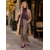 cheap Mary Jane Pumps-Women's Purple Patent Faux Leather Mary Jane Heels - Square Toe Double Strap Low Block Heel Shoes for Everyday Wear, Parties &amp; Festival Outfits