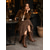 billige Victoriansk og Edwardiansk-Knehøye vintage-støvletter i skinn med snøring og blokkhæl til dame, viktorianskinspirerte høye støvletter til dame, retro streetwear, hverdagsantrekk og høst-vinterantrekk