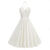 cheap Dresses-1950s Retro Vintage Rockabilly Midi Dress Flare Dress Sleeveless Fit and Flare Solid Color Fit &amp; Flare Halter Neck Fancy Dress Women's Music Festival Revival Tea Party Adults' Dress