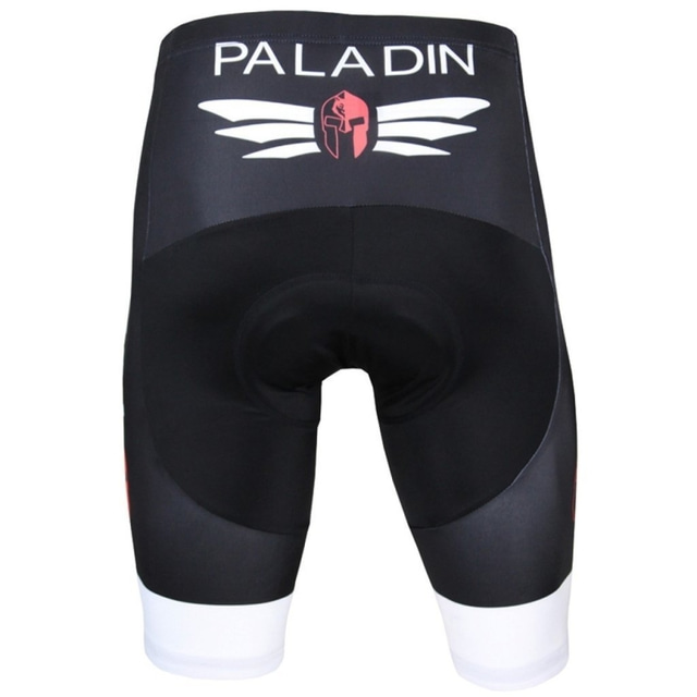  ILPALADINO Men's Cycling Padded Shorts Bike Shorts Bike Shorts Padded Shorts / Chamois Bottoms Road Bike Cycling Sports Graphic Design White Black Quick Dry Lycra Clothing Apparel Relaxed Fit Bike