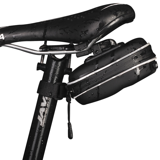  Nuckily Fahrrad-Sattel-Beutel Reflektierend Wasserdicht Leicht Fahrradtasche Wasserdichter Stoff Tasche für das Rad Fahrradtasche Radsport / Fahhrad