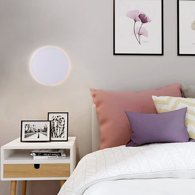  Lightinthebox Matte LED Indoor Wall Lights Minimalist Living Room Bedroom Iron Wall Light 110-120V 220-240V 6 W / LED Integrated / CE Certified