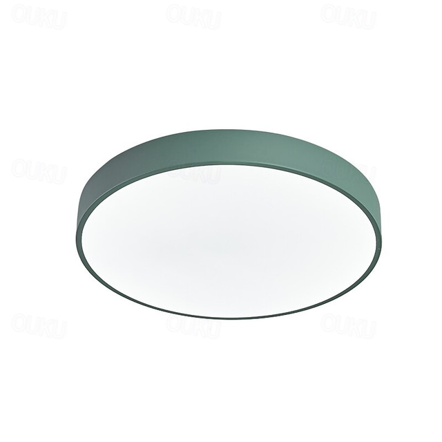  30cm LED Ceiling Light Corridor Lamp Nordic Flush Mount Lights Wood Kitchen Entrance Hall Porch Balcony Painted Finishes 110-120V 220-240V FCC VDE