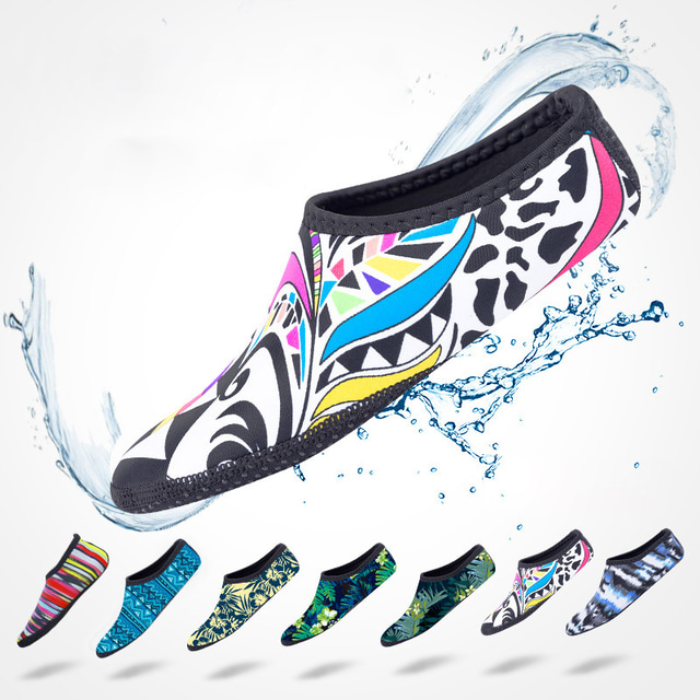  SBART Men's Women's Water Shoes Aqua Socks Barefoot Slip on Neoprene Breathable Quick Dry Lightweight High Strength Swim Shoes for Yoga Swimming Surfing Beach Boating Sailing