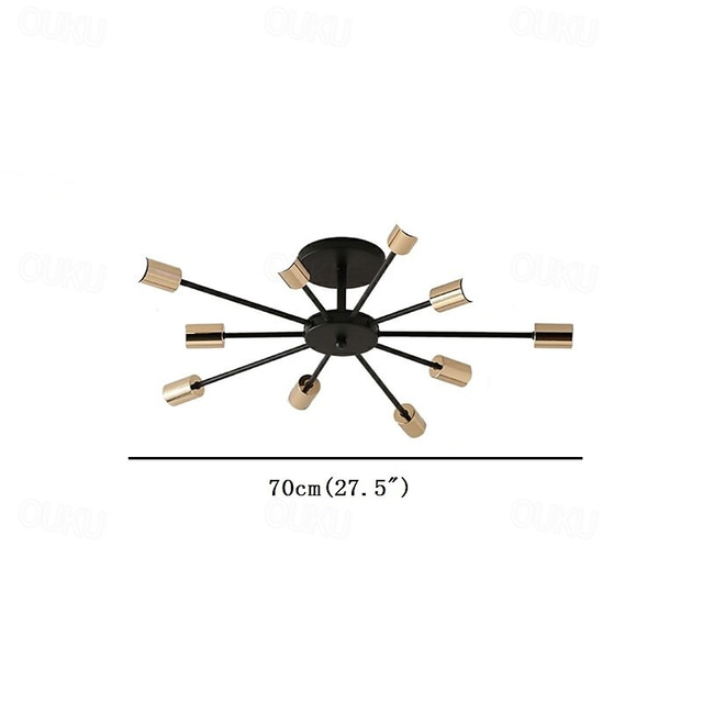 Scandinavian Wooden Flush Mount Ceiling Light – Ultra-Thin LED Panel, 3 Color Temperatures, 50cm/4300LM, For Bedroom, Porch & Stairwells