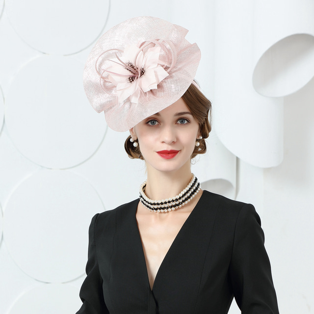  In Șapcă Kentucky Derby / Veșminte de cap cu Pene / Floral 1 buc Nuntă / Petrecere / Seara / Cursă de cai Diadema