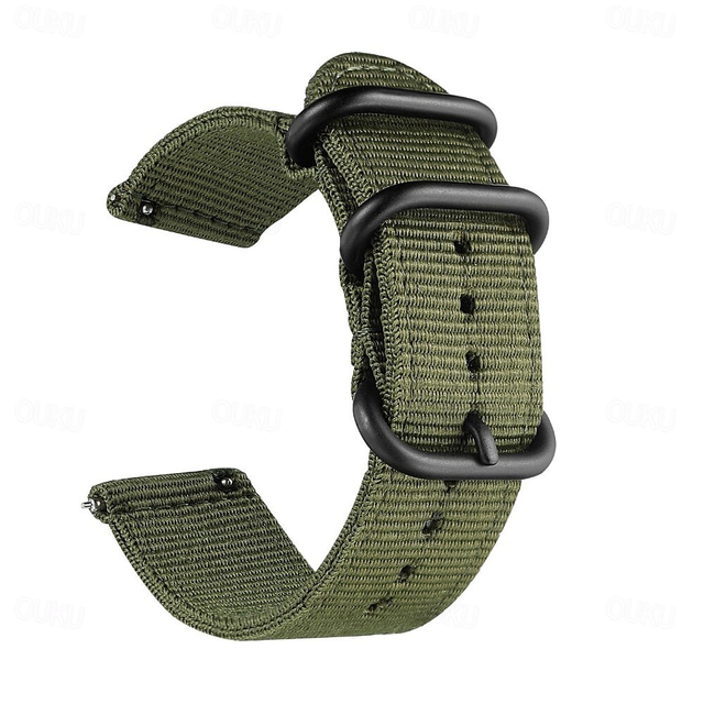  Watch Band for Forerunner 265S 265 Venu 3S 3 Active 5 Vivoactive 4S 4 Vivomove Sport Luxe Style HR Approach S42 S40 S12 18mm 20mm 22mm Nylon Replacement  Strap 18mm 20mm 22mm Sport Band Wristband