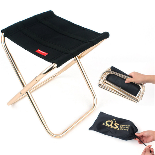  Πτυσσόμενη καρέκλα κάμπινγκ Σκαμπό κάμπινγκ με πλευρική τσέπη Προσαρμόσιμη Πτυσσόμενο Ανθεκτική σε σχισίματα Ανθεκτικό Οξφόρδη Κράμα αλουμινίου-μαγνησίου για 1 άτομο