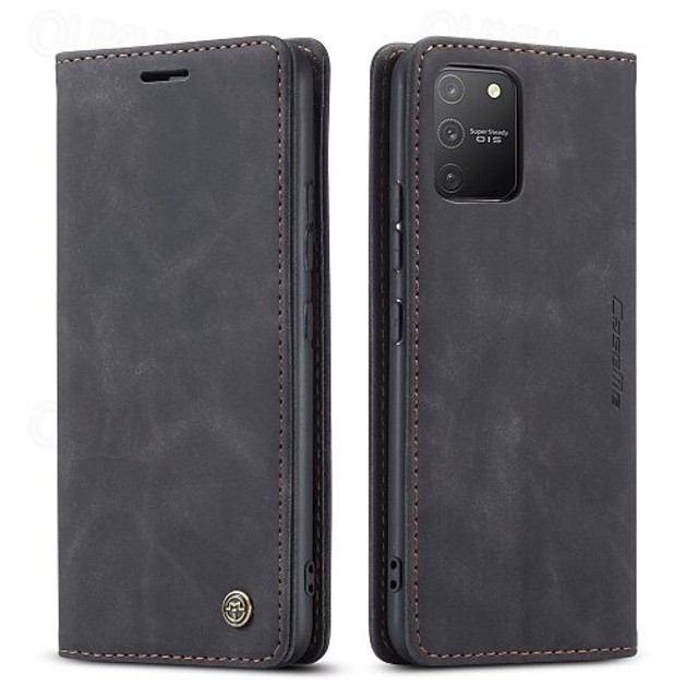  Phone Case For Samsung Galaxy S23 S22 S21 FE S21 Ultra Plus A54 A32 A52 Wallet Case with Stand Holder Flip Card Holder Solid Colored TPU PU Leather