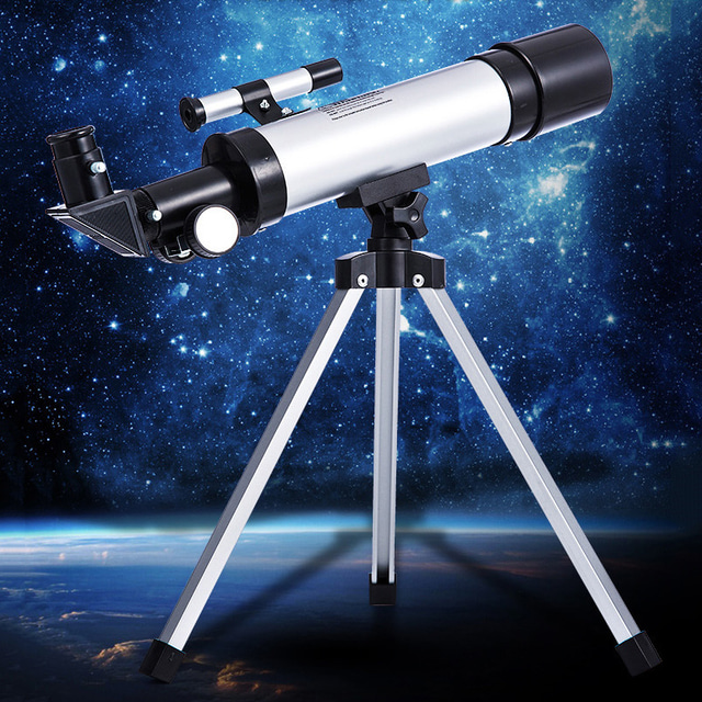  τηλεσκόπια suncore® 18-60 x 50 mm για παιδιά και αρχάριους, αστρονομικό τηλεσκόπιο διαθλαστικό φορητό ανθεκτικό εύκολο συγκρότημα 144/1000 μ