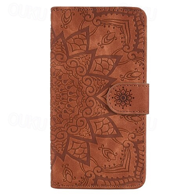  Handy Hülle Handyhüllen Für Samsung Galaxy S26 Ultra Plus S25 S24 S23 S22 S21 FE S21 Ultra Plus S20 A14 A54 Brieftaschenhülle Mit Ständer Geldbörse Kartenhalter Blume Blume / Blumenmuster PU-Leder