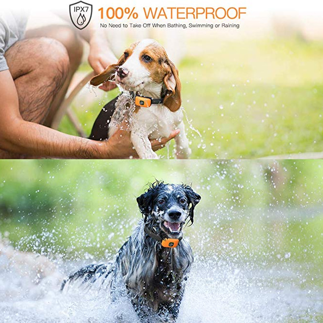 Pet Dog Shock Collar With Remote 1000ft Range Electric Collars for Pet