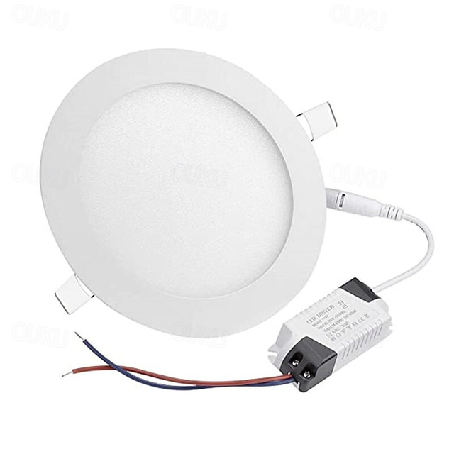  1pcs 12W Led Pancel Light LED Downlight Recessed Round LED Ceiling Lamp AC 110V 220V Led Bulb Bedroom Kitchen Indoor LED Spot Lighting