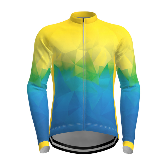 INBIKE Maillot Cyclisme Homme Manches Longues Respirant - T-Shirt VTT JYL23