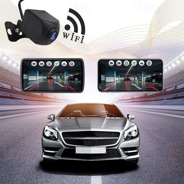 Wireless Backup Camera HD WIFI Rear View Camera for Car, Vehicles