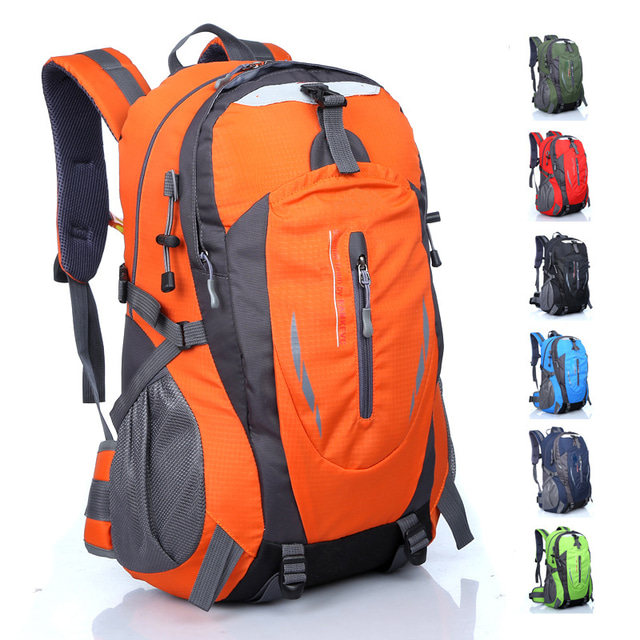  Plecak turystyczny 30 l plecak przeciwdeszczowy wodoodporny zdatny do noszenia lekki odprowadzający pot plecak outdoorowy trekking wspinaczka camping sport plecaki podróżne nylon czarny ciemnozielony pomarańczowy