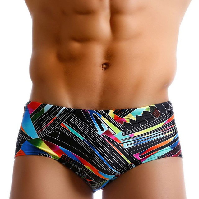  Men's Swim Trunks Swim Shorts Quick Dry Board Shorts Bathing Suit Swimming Surfing Water Sports Painting Summer