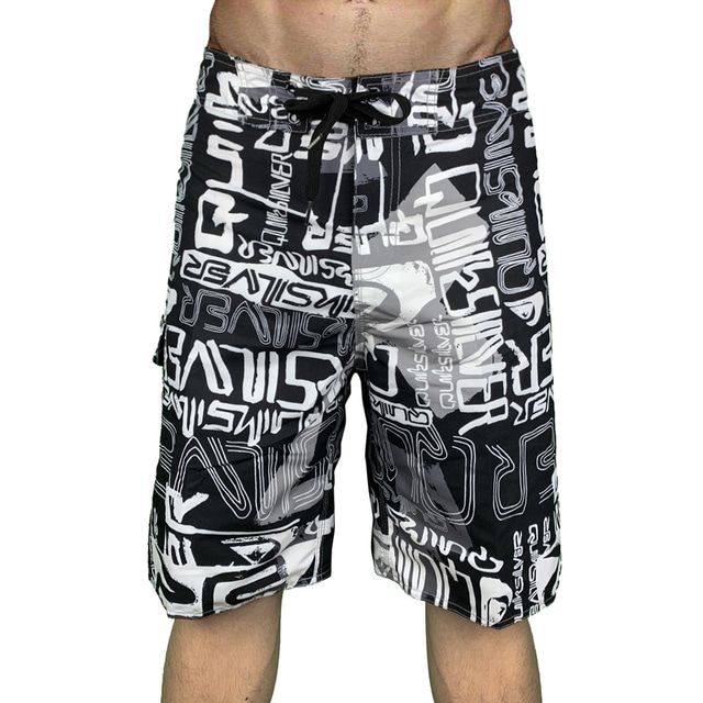  Men's Swim Trunks Swim Shorts Quick Dry Board Shorts Bottoms with Pockets Drawstring Swimming Surfing Beach Water Sports Printed Summer