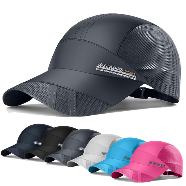  Καπέλο μπέιζμπολ Καπέλο για τρέξιμο Καπέλο ηλιοπροστασίας Γυναικεία Ανδρικά Καπέλο Κουρελού Προσαρμόσιμη Αντιηλιακή Προστασία Ελαφρύ για Καταλληλότητα Ψάρεμα Μπέιζμπολ Φθινόπωρο Άνοιξη Καλοκαίρι