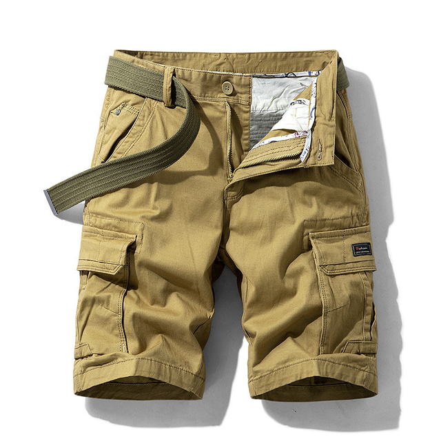 Hombre Pantalones cortos cargo de senderismo Pantalones cortos de senderismo Militar Al aire libre 10