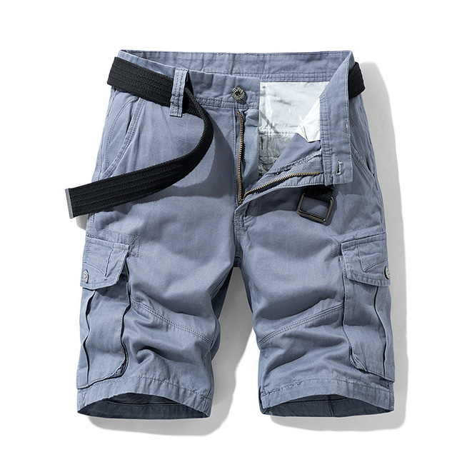  Hombre Pantalones cortos de carga Pantalones cortos de senderismo Militar Al aire libre 10