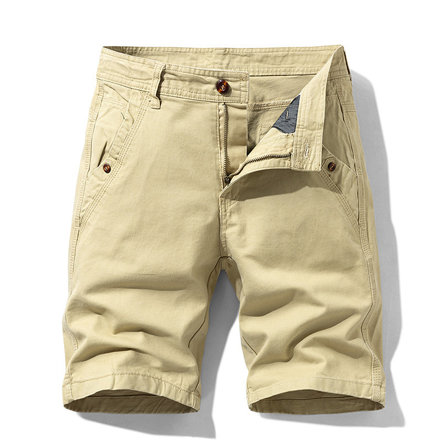  Men's Hiking Cargo Shorts Hiking Shorts Cotton Army Green Khaki Blue Shorts Bottoms Military 10