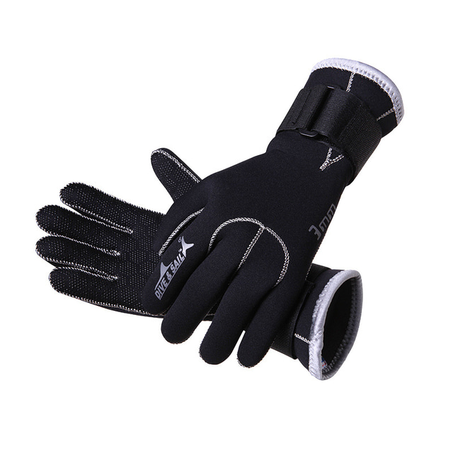  Dive&Sail Diving Gloves 3mm Neoprene Full Finger Gloves Thermal Warm Waterproof Warm Swimming Diving Surfing
