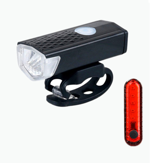  LED Bike Light LED Light Bike Glow Lights Front Bike Light LED Bicycle Cycling Waterproof Portable USB Charging Output New Design Rechargeable Li-Ion Battery 300 lm Everyday Use Cycling / Bike / ABS