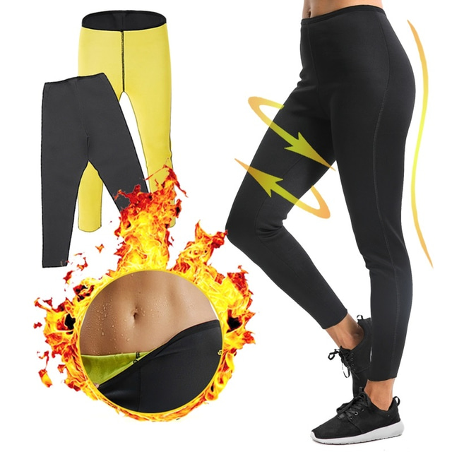  Slimming Pants 1 pcs Sports Neoprene Yoga Gym Workout Exercise & Fitness Stretchy Weight Loss Slimming Body Sculptor Fat Burner For Leg Abdomen