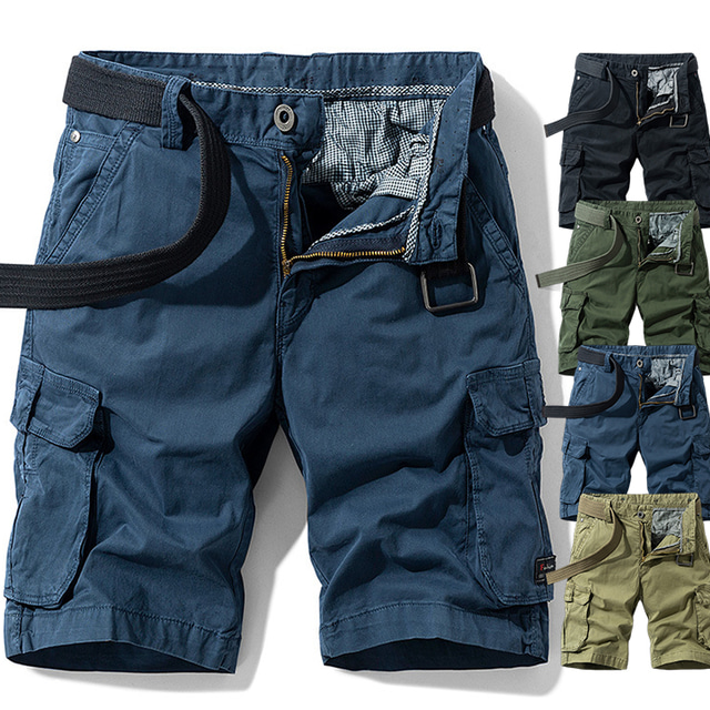  Homme Shorts Cargo Shorts de Randonnée Militaire Eté Extérieur Standard 10