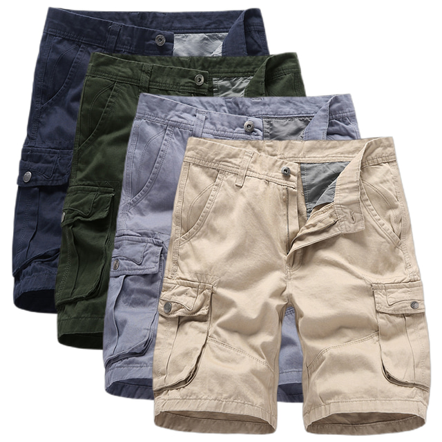  Men's Cargo Shorts Hiking Shorts Military Summer Outdoor Regular Fit 10