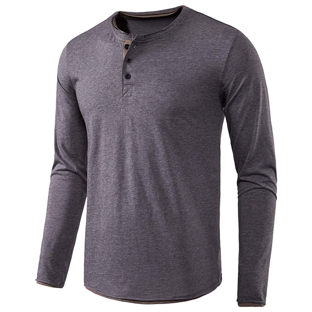 Men's Long Sleeve T-Shirt – Soft Modal Blend Round Neck Top, Breathable Base Layer For Casual Wear