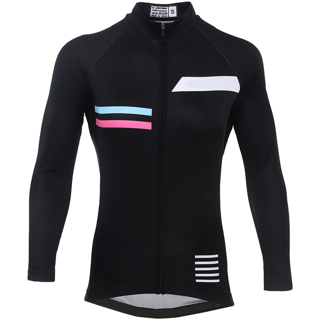  21Grams® Women's Cycling Jersey Long Sleeve Mountain Bike MTB Road Bike Cycling Graphic Shirt Black Breathable Quick Dry Moisture Wicking Sports Clothing Apparel / Stretchy / Athleisure