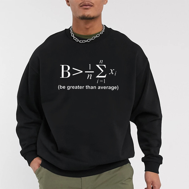  21Grams® Men's Long Sleeve Sweatshirt Sweatshirt Top Athletic Athleisure Winter Breathable Moisture Wicking Soft Fitness Gym Workout Running Active Training Exercise Sportswear Funny Normal Black
