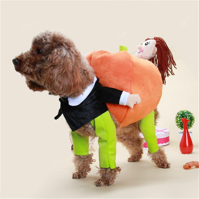  Cachorros Trajes da Noite das Bruxas Fantasia para Cachorro Traje de Halloween Dia Das Bruxas Roupas para cães