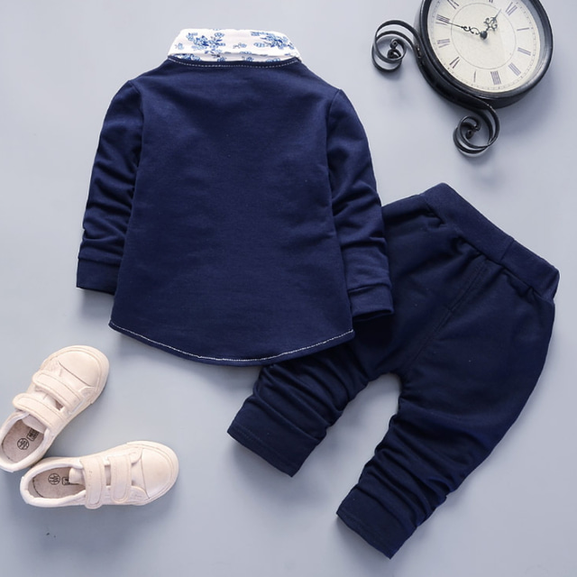 2 Pieces Ring Bearer Suit Boys Kids Suit Formal Suit Clothing Set ...