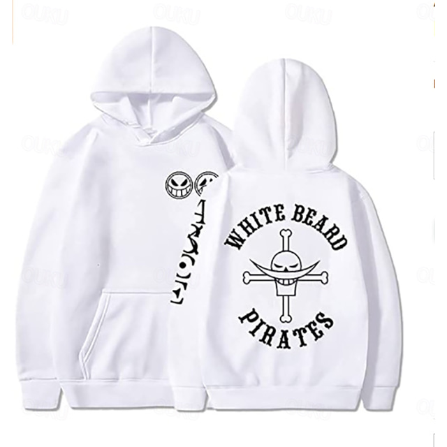  One Piece Roronoa Zoro Kapuce Anime Animák Anime Harajuku Grafika Kawaii Pro Pro páry Unisex Dospělé Zpátky do školy Horká ražba