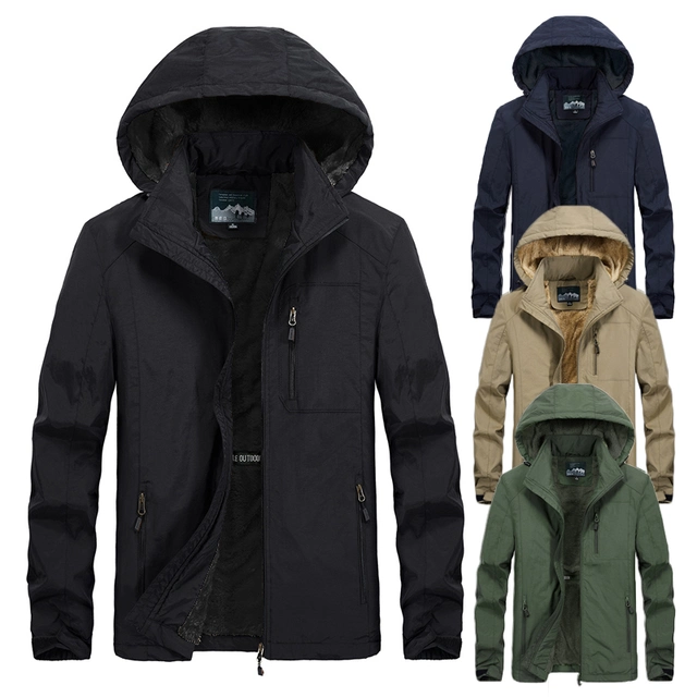 Schne Baumwoll Winterjacke Herren Fotos