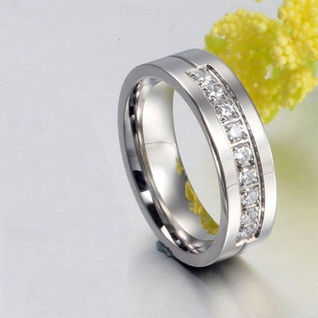 couple rings for him and her stainless steel matching promise ring — free download