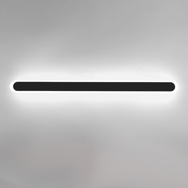  80/100cm LED Modern Indoor Wall Lights Living Room Dining Room Metal Wall Light 220-240V 32 W