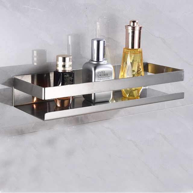  Shower Caddy Bathroom Shelf Adorable Stainless Steel Bathroom, Hotel bath Wall Mounted