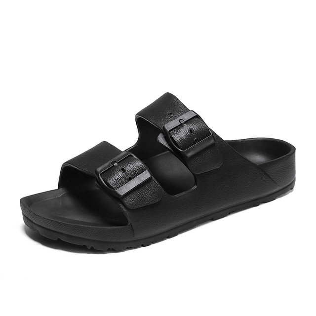  Men's Slippers & Flip-Flops Sandals Casual Comfort Solid Colored EVA(ethylene-vinyl acetate copolymer) Summer Shoes