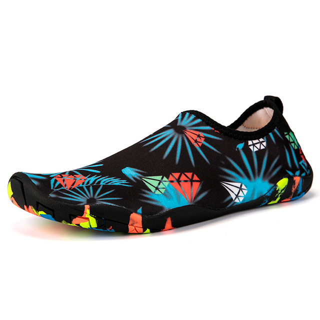  Ανδρικά Γυναικεία Παπούτσια Νερού Κάλτσες Aqua Ξυπόλυτος Γλιστρήστε Αναπνέει Γρήγορο Στέγνωμα Ελαφρύ Παπούτσια κολύμβησης για Γιόγκα Σέρφινγκ Παραλία Κυανό Θαλασσί