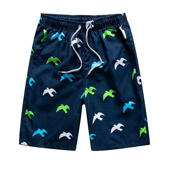  Homens Bermuda de Surf Shorts de Natação Calção Justo de Natação Estampado Com Cordão Com bolsos Secagem Rápida Leve Bermuda de Surf Roupa de banho Surfe Esportes Aquáticos Natação Verão