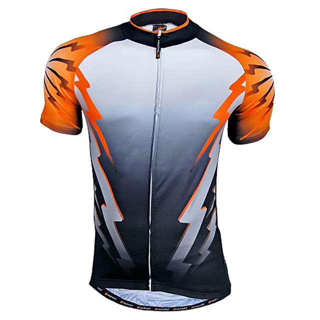 Herren Radtrikot Kurzarm – Atmungsaktiv, Mit 3 Gesäßtaschen, Für MTB & Rennrad