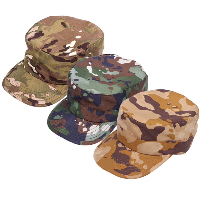  Men's Women's Sun Hat Hiking Hat Flat Cap Outdoor UV Protection Breathable Quick Dry Sweat wicking Hat Camouflage Polyester CP waste mud clump for Hunting Fishing Climbing / Summer