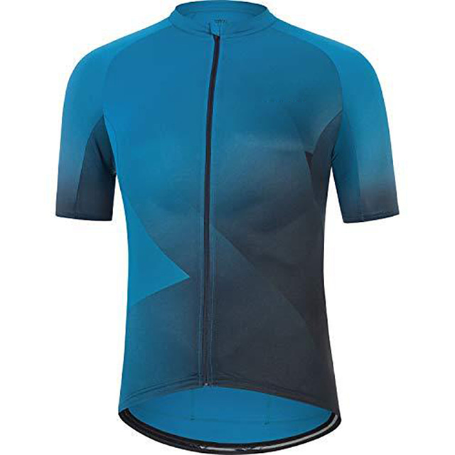 OUKU Men's Cycling Jersey Short Sleeve Mountain Bike MTB Road Bike ...